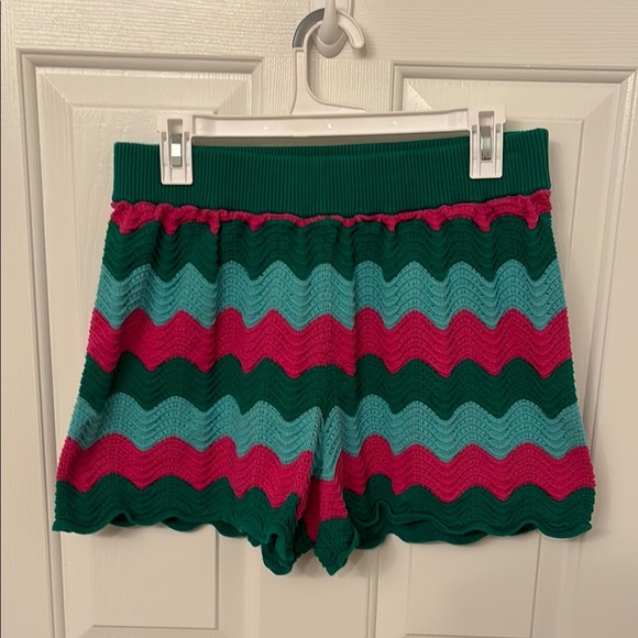 NWOT Electric & Rose Rio Short Shamrock/Pink in Sea Glass/ Pink - Picture 3 of 7